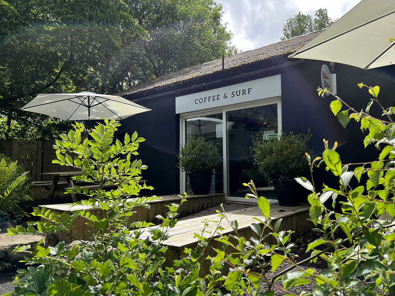 Sea Shed Coffee and Surf Downhill Forest Castlerock